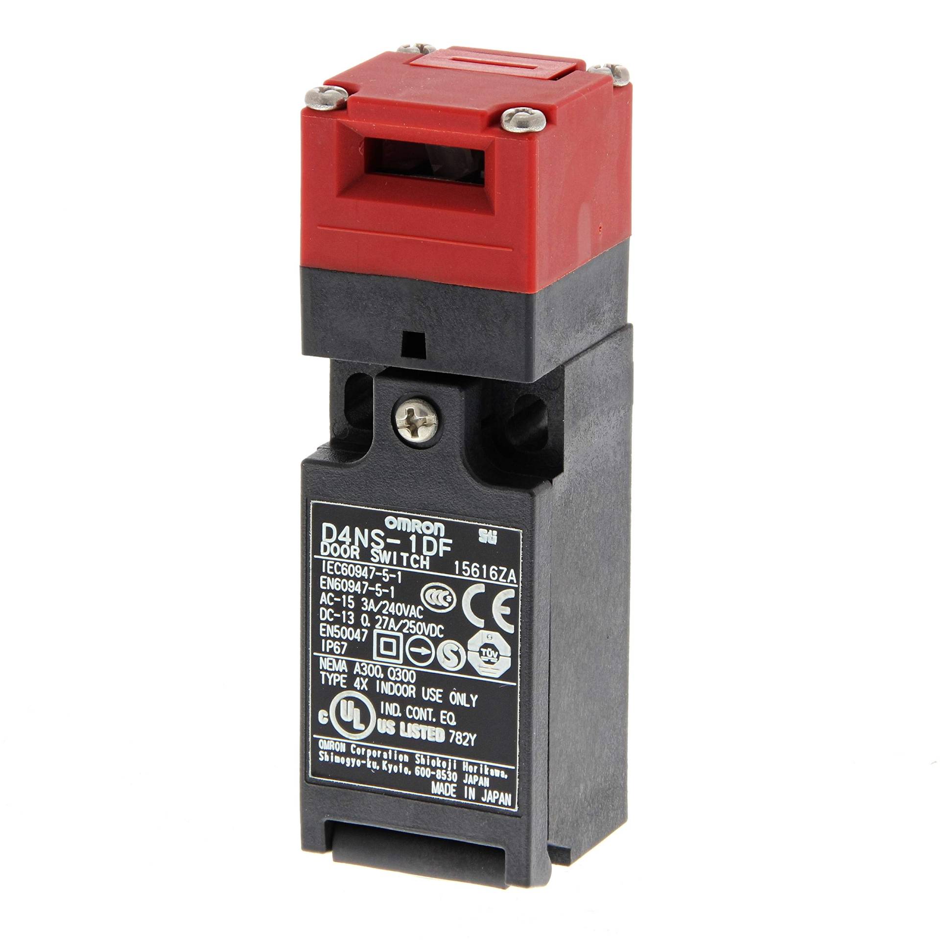 D4NS-1DF | 100324 | OMRON SAFETY INTERLOCK SWITCH, 10A, 3NC, SINGLE PG 13.5 CONDUIT von Omron