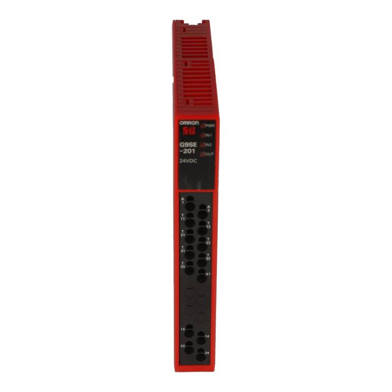 G9SE-201-DC24 | 679415 | OMRON CONFIGURABLE SAFETY RELAY, DUAL CHANNEL, 24 V DC, 2 SAFETY, 1 AUXILIARY von Omron