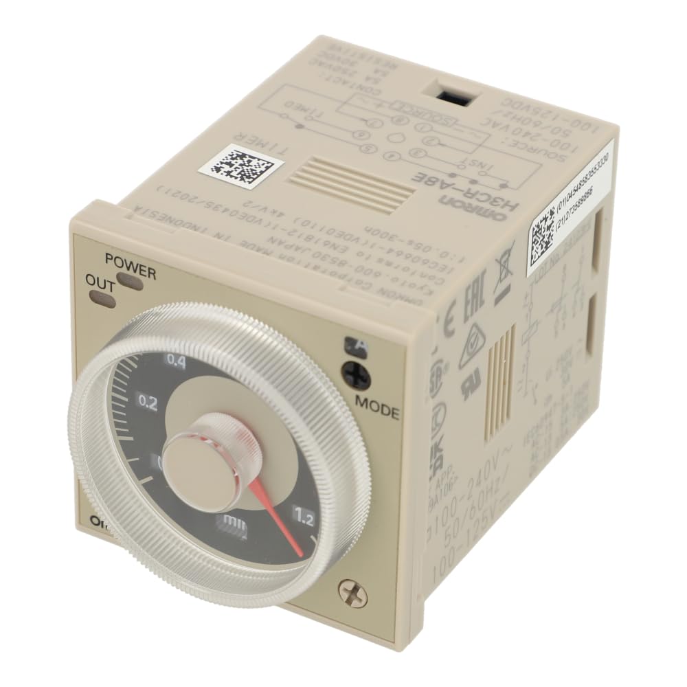H3CR-A8E AC100-240/DC100-125 | 667916 | OMRON TIMER 8-PIN ON/FLICKER-OFF/FLICKER-ON/INTERVAL/ONE-SHOT-DELAY 0.05S-300H SPDT (INC. INST.) 5A von Omron