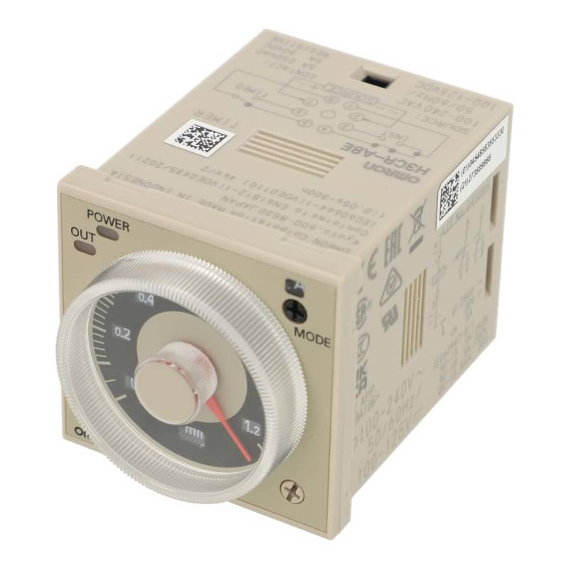 H3CR-A8E AC100-240/DC100-125 | 667916 | OMRON TIMER 8-PIN ON/FLICKER-OFF/FLICKER-ON/INTERVAL/ONE-SHOT-DELAY 0.05S-300H SPDT (INC. INST.) 5A von Omron