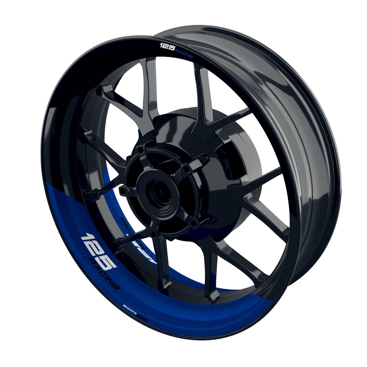 One-Wheel Felgenaufkleber 125 Racing geteilt halb halb blau matt One-Wheel Felgenaufkleber 125 Racing geteilt halb halb blau matt von One-Wheel