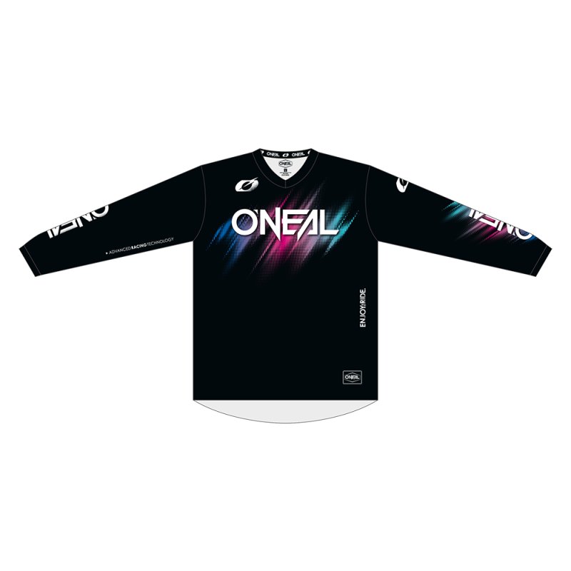 Oneal ELEMENT Frauen Jersey VOLTAGE schwarz/multi von Oneal