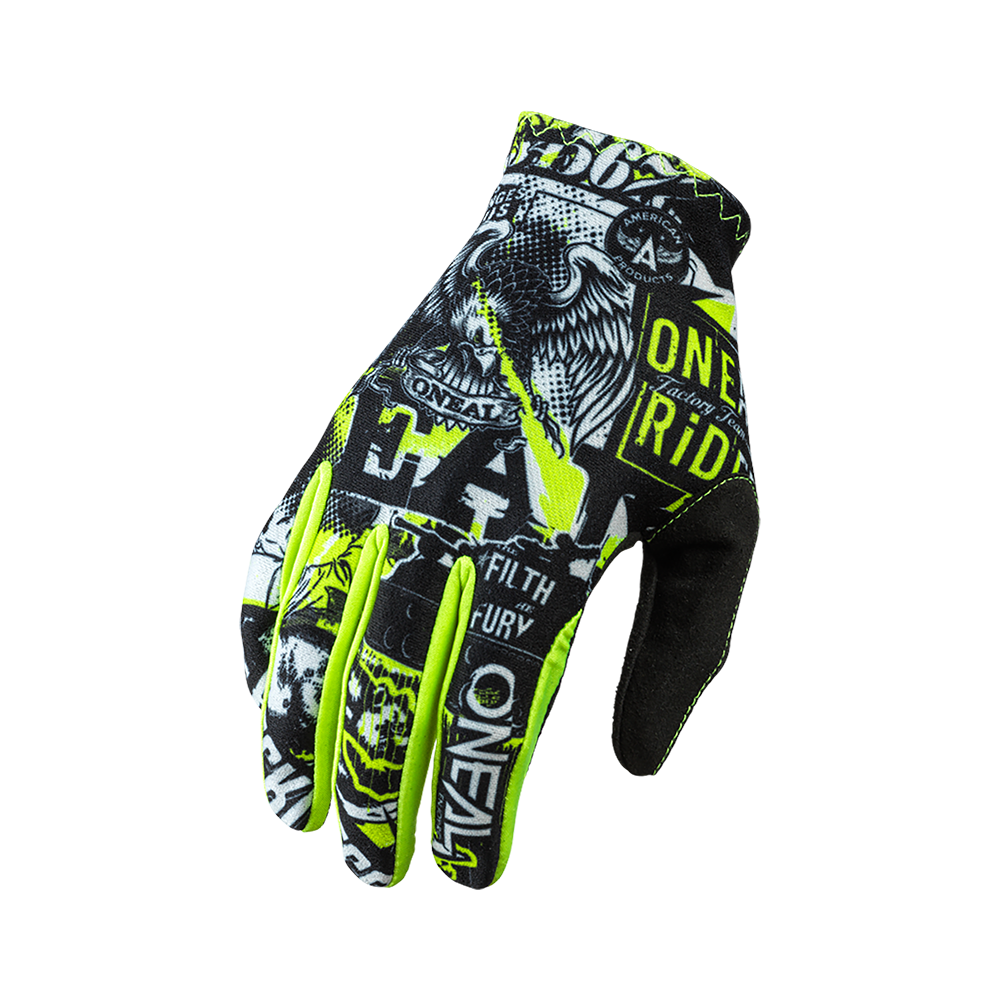 Oneal MATRIX Youth Glove ATTACK black/neon yellow L/6 Oneal MATRIX Youth Glove ATTACK black/neon yellow L/6 von Oneal