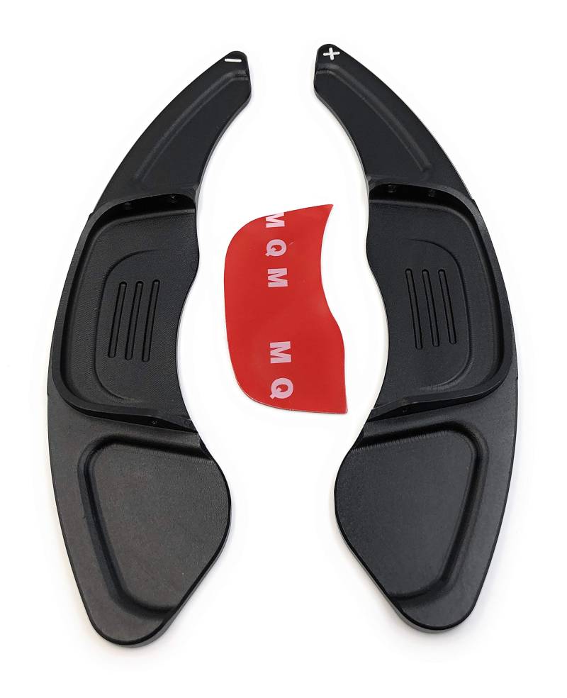 Onwomania Schaltwippen Shift Paddle kompatibel mit Golf 7 GTI R GTD Polo GTI 20 FL Schwarz Eloxiert von Onwomania