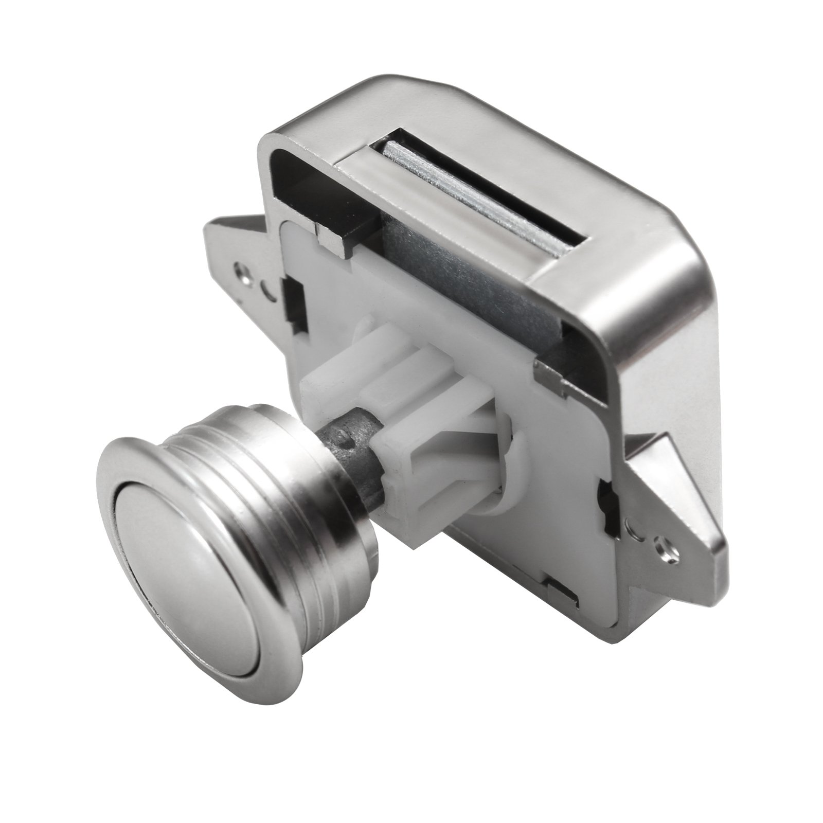 Push Lock 19-20mm Möbelschloss Schloss Champagnerfarben Möbelgriff Camping Caravan Boot Push Lock 19-20mm Möbelschloss Schloss Champagnerfarben Möbelgriff Camping Caravan Boot von Onpira