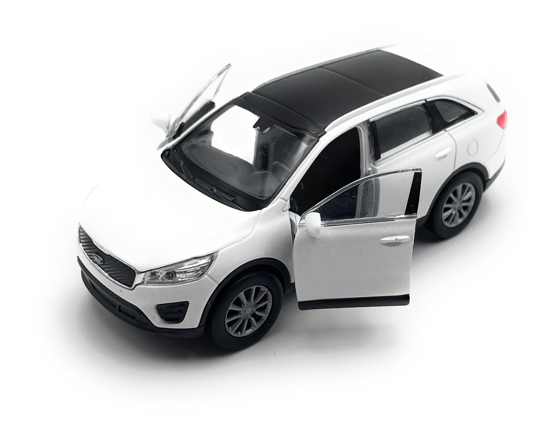 Onwomania Modellauto Kia Sorento 1:34-39 Weiß Auto Miniatur Fahrzeug Onwomania Modellauto Kia Sorento 1:34-39 Weiß Auto Miniatur Fahrzeug von Onwomania