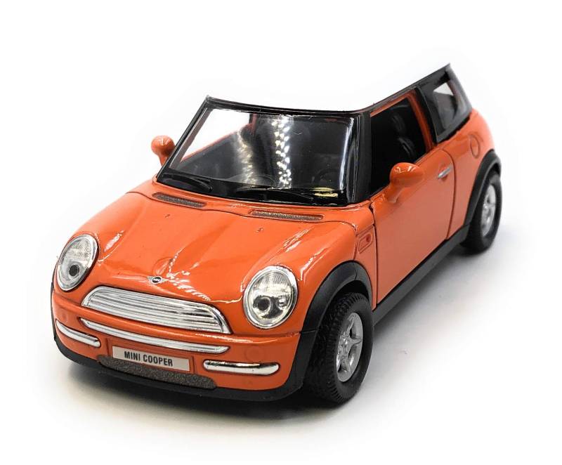 Onwomania Modellauto Orange Auto Maßstab 1:34-39 (lizensiert) von Onwomania