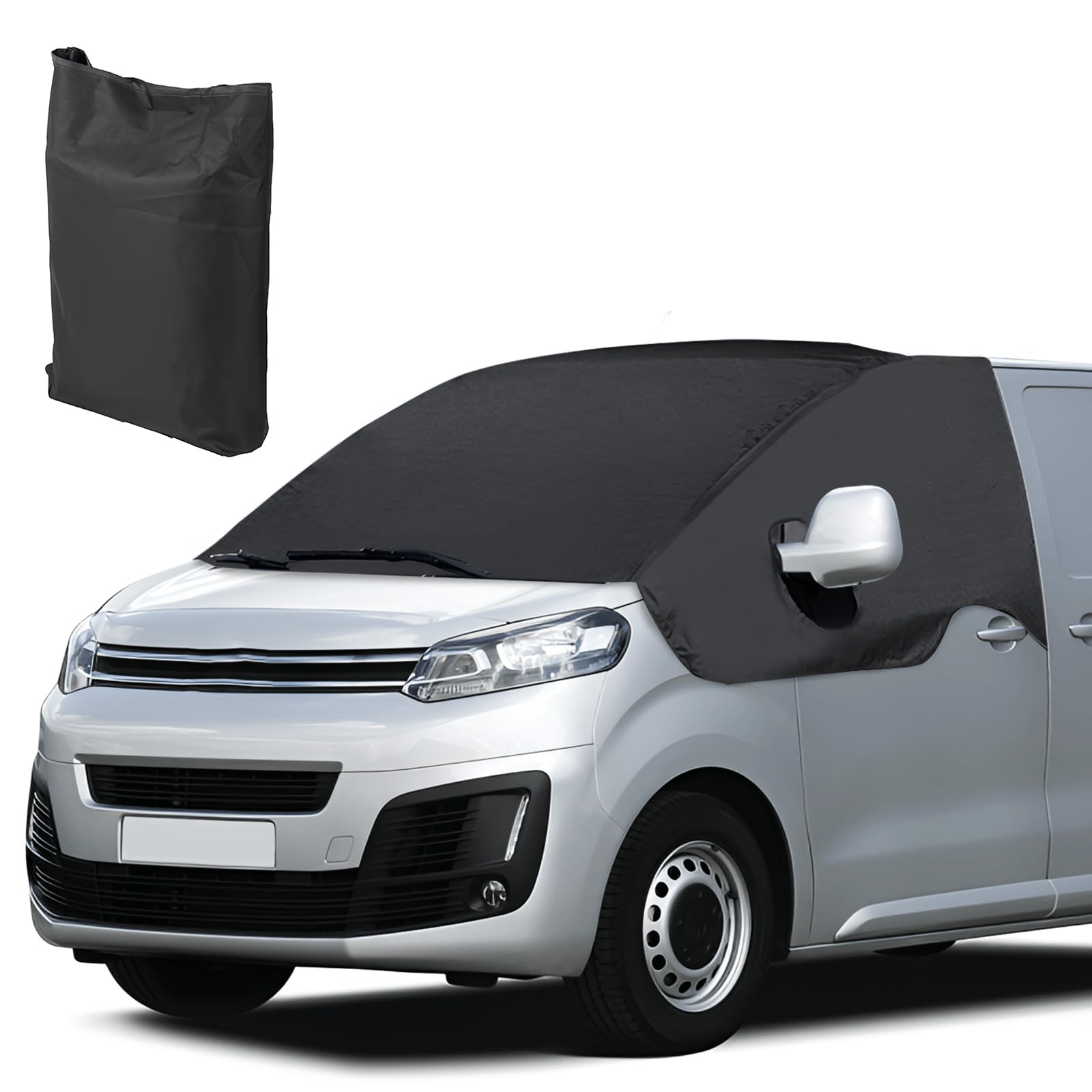 Opaltool Auto Windschutzscheiben Abdeckung für Citroen Jumpy Opel Vivaro 2016-2024, 600D Frontscheibe Abdeckung Frontscheibe Wrap Cover Wasserdicht Wetterfest Frontscheibenabdeckung Scheibenabdeckung Opaltool Auto Windschutzscheiben Abdeckung für Citroen Jumpy Opel Vivaro 2016-2024, 600D Frontscheibe Abdeckung Frontscheibe Wrap Cover Wasserdicht Wetterfest Frontscheibenabdeckung Scheibenabdeckung von Opaltool