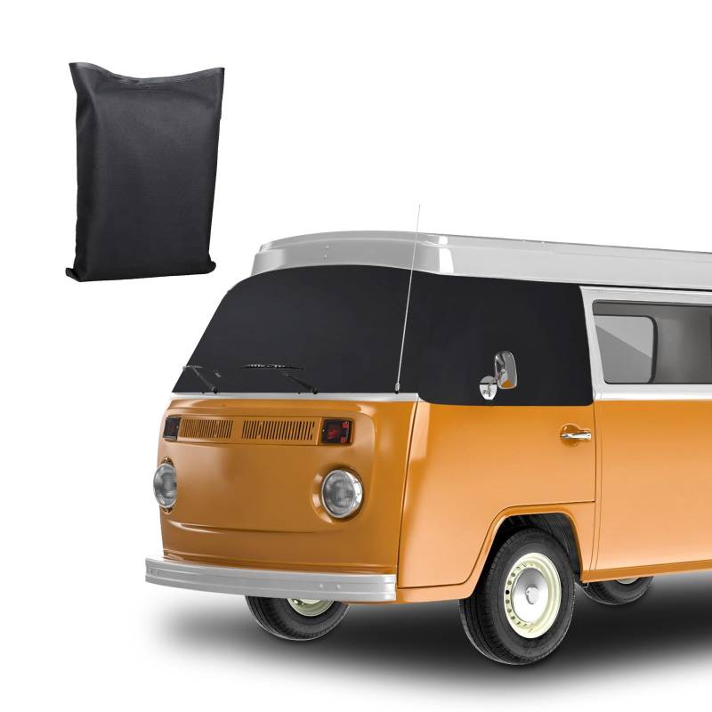 Auto Windschutzscheiben Abdeckung für 1967-1979 VW T2, 600D Frontscheibe Abdeckung Frontscheibe Wrap Cover Wasserdicht Wetterfest Anti Frost Frontscheibenabdeckung,Scheibenabdeckung von Opaltool