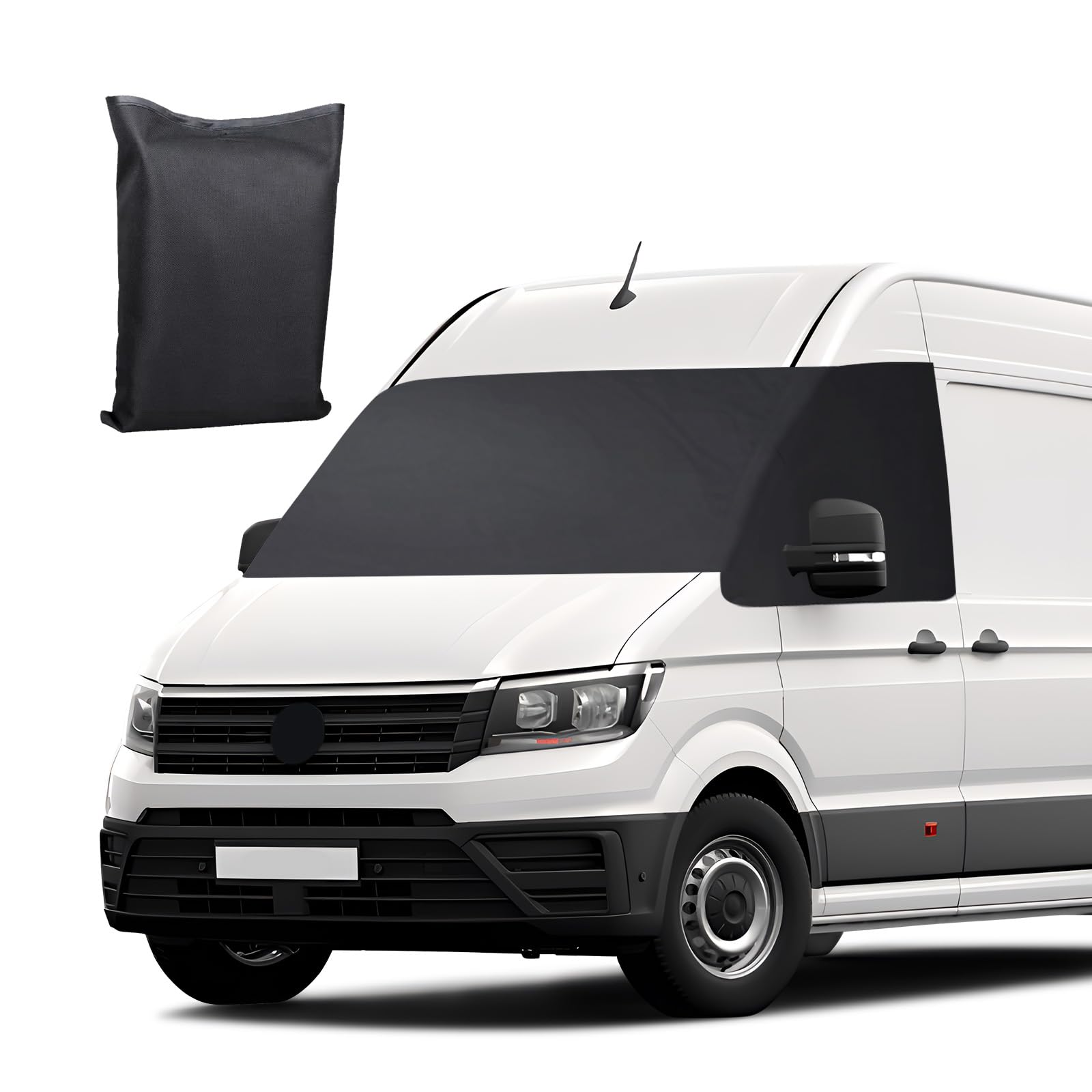 Opaltool Auto Windschutzscheiben Abdeckung für 2018-2023 VW Crafter, 600D Frontscheibe Abdeckung Frontscheibe Wrap Cover Wasserdicht Wetterfest Anti Frost Frontscheibenabdeckung Scheibenabdeckung Opaltool Auto Windschutzscheiben Abdeckung für 2018-2023 VW Crafter, 600D Frontscheibe Abdeckung Frontscheibe Wrap Cover Wasserdicht Wetterfest Anti Frost Frontscheibenabdeckung Scheibenabdeckung von Opaltool