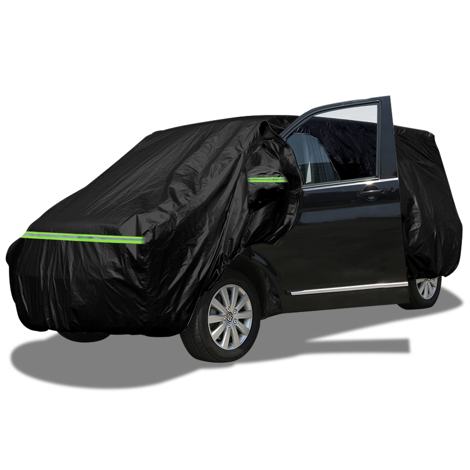 Autoabdeckung Vollgarage Abdeckplane Auto Kombipassend für VW T5 T6, 300D Atmungsaktiv SWB Autoabdeckung Große Car Cover Winter/Sommer mit Seitentür-Reißverschluss Autoabdeckung Vollgarage Abdeckplane Auto Kombipassend für VW T5 T6, 300D Atmungsaktiv SWB Autoabdeckung Große Car Cover Winter/Sommer mit Seitentür-Reißverschluss von Opaltool