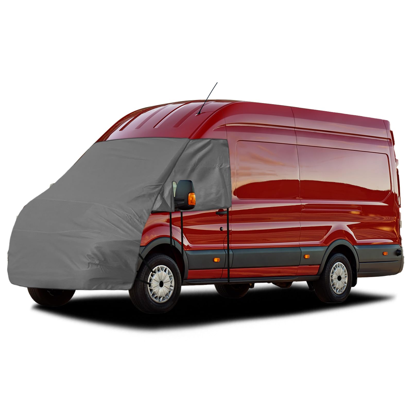 Opaltool Abdeckung Frontscheibe Kompatibel für Transit Van MK7 2006-2013, 420D Wasserdicht Wohnmobil Externe Frontscheibe Abdeckung mit 10 Bandage und Magneten Opaltool Abdeckung Frontscheibe Kompatibel für Transit Van MK7 2006-2013, 420D Wasserdicht Wohnmobil Externe Frontscheibe Abdeckung mit 10 Bandage und Magneten von Opaltool