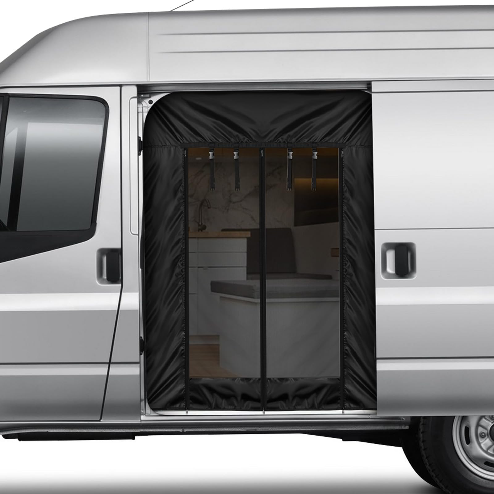 Opaltool Auto Insektennetz für Ford Transit MK8 MK9 H2 H3 2014-2024, Seitentür Moskitonetz mit Druckknöpfen und Mitte Reißverschluss, Fliegengitter Moskitonetz für Outdoor Camping Opaltool Auto Insektennetz für Ford Transit MK8 MK9 H2 H3 2014-2024, Seitentür Moskitonetz mit Druckknöpfen und Mitte Reißverschluss, Fliegengitter Moskitonetz für Outdoor Camping von Opaltool