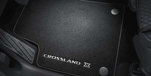 Original Crossland X Fußmatten Velours 13476009 von Opel
