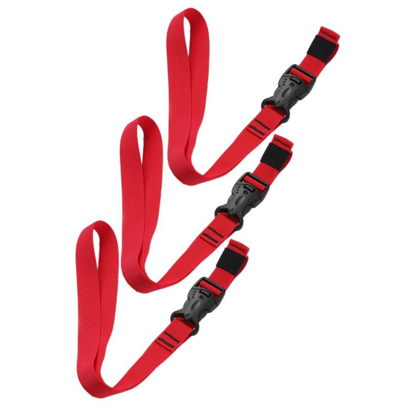Operitacx 3Stücke Multifunktionale Gepäckgurte Nylon Verstellbare Luggage Straps Für Rucksäcke Und Stabil Und Langlebig von Operitacx