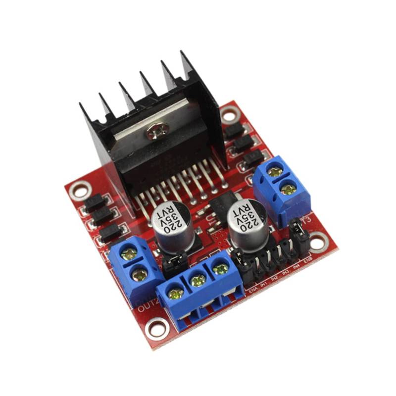 Operitacx L298N Treiberplatine Elektromotor Schrittmotor Drehmoment Motortreiber Motor Controller Motoren 5V L298N Schwarz von Operitacx