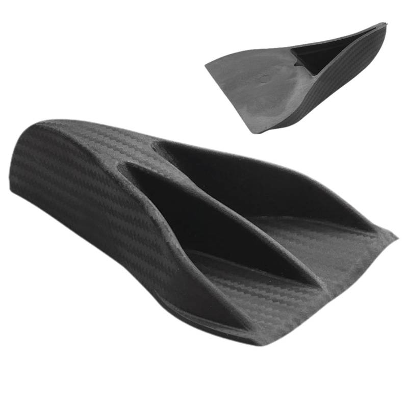 Haifischflossen-Spoiler – Fahrzeug-Haifischflosse, selbstklebender Dachspoiler für Kofferraum, SUV, Auto-Dachantennendekoration von Opilroyn