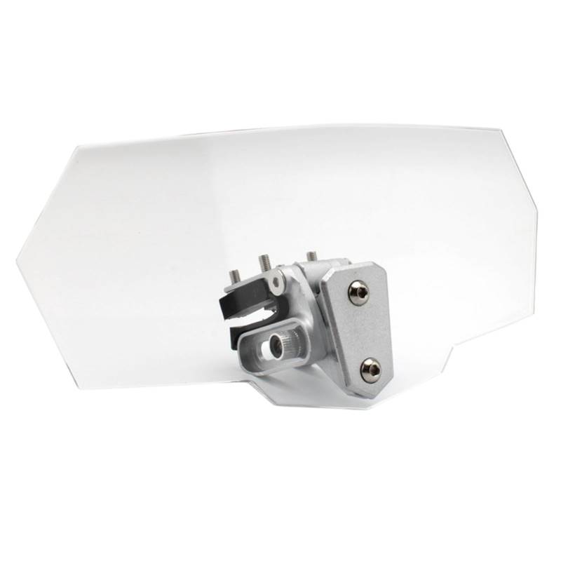 Motorrad-Windabweiser – Motorrad-Windschutz mit hervorragendem, erhöhtem Windschutzscheiben-Spoiler-Clip, Motorrad-Windabweiser, Verlängerungs-Clips, Windschutzscheibenverlängerung für Motorrad von Opilroyn