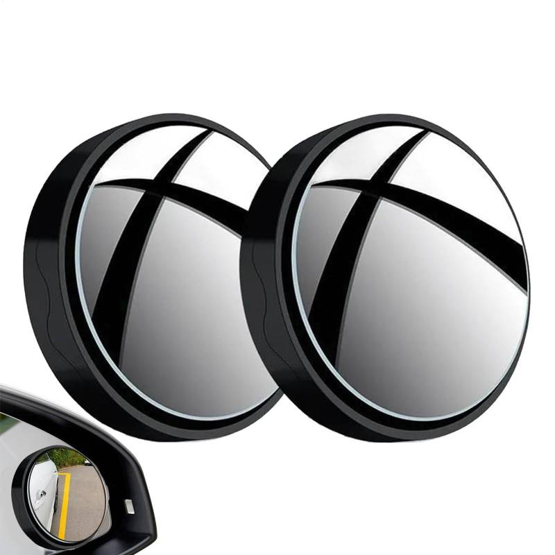 Opilroyn Auto- -Optik, Saugnapf, rund, konvex, 360°-Weitwinkel, Rückfahr-Hilfsrollo, für Auto, , LKW, Wohnmobil von Opilroyn