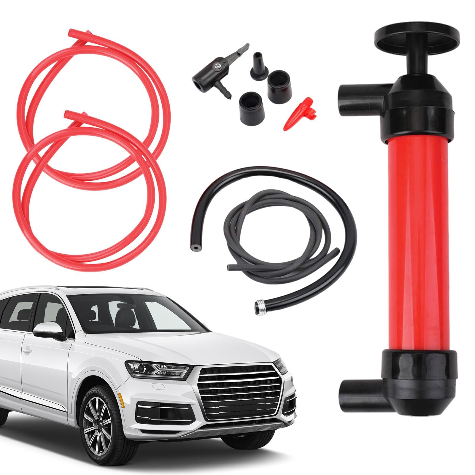 Opilroyn Automobil-Öl-Siphon-Pumpe, tragbare manuelle Umfüllpumpe, Öl-Siphon-Pumpe, Mehrzweck-Flüssigkeitstransfer, auslaufsicherer Ölabsauger für Auto und Öl Opilroyn Automobil-Öl-Siphon-Pumpe, tragbare manuelle Umfüllpumpe, Öl-Siphon-Pumpe, Mehrzweck-Flüssigkeitstransfer, auslaufsicherer Ölabsauger für Auto und Öl von Opilroyn