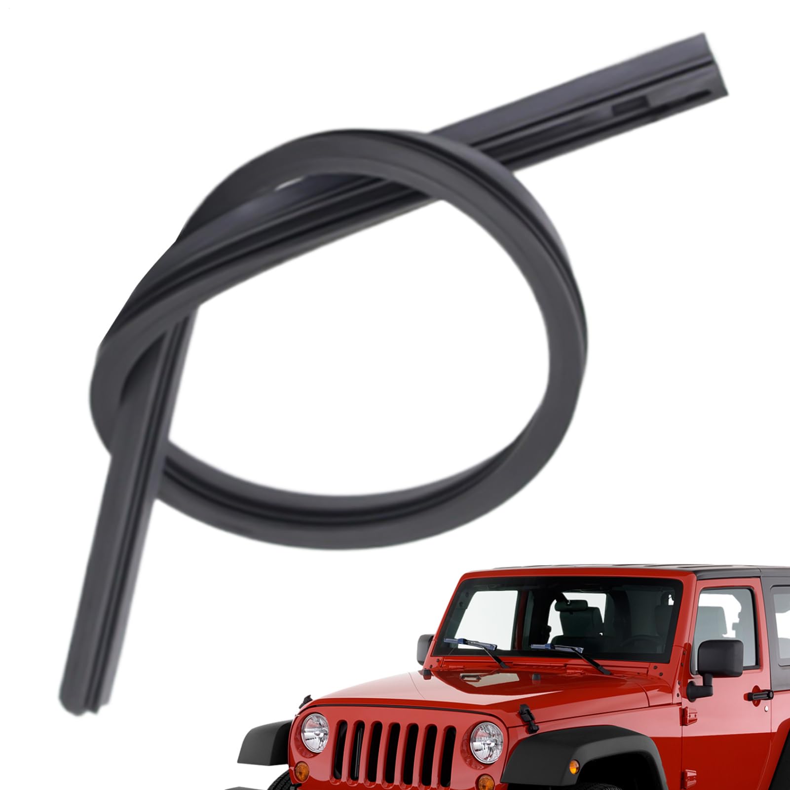 Scheibenwischer-Nachfüllungen 26 Zoll – Wischergummistreifen Ersatz | Flexible Gummischaber-Nachfüllungen für die Windschutzscheibe, Auto-Wartungszubehör, Flexible Reinigungsklingen für vorne und hint Scheibenwischer-Nachfüllungen 26 Zoll – Wischergummistreifen Ersatz | Flexible Gummischaber-Nachfüllungen für die Windschutzscheibe, Auto-Wartungszubehör, Flexible Reinigungsklingen für vorne und hint von Opilroyn