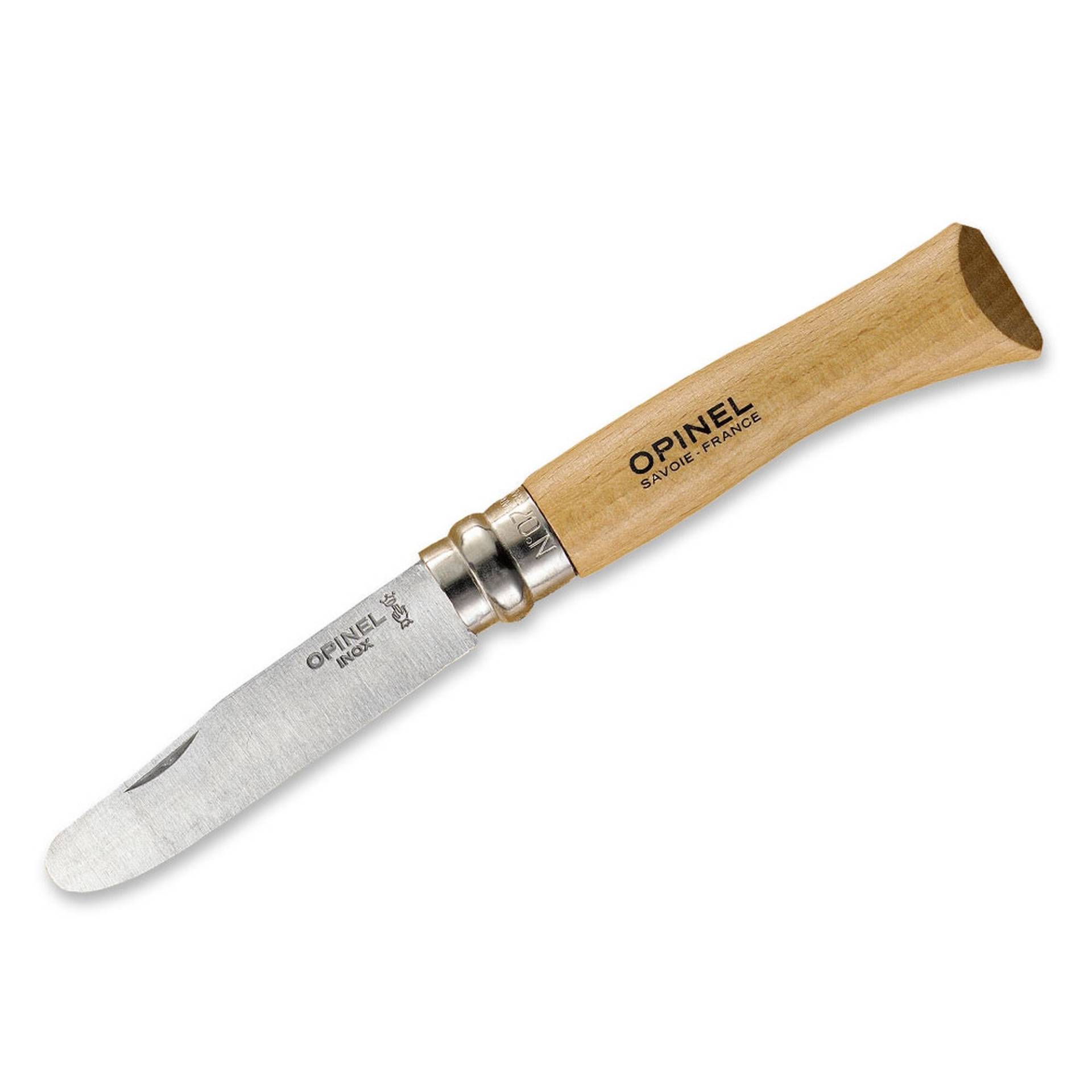 Opinel Nr. 7 Taschenmesser, für Kinder, mit Griff aus Buchenholz, Braun, Gesamtlänge 17,5 cm, 254136 Opinel Nr. 7 Taschenmesser, für Kinder, mit Griff aus Buchenholz, Braun, Gesamtlänge 17,5 cm, 254136 von Opinel