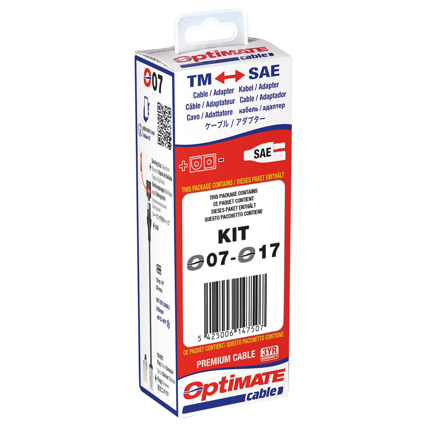 OptiMate-Kabel O07+O17 KET-SAE-Adapter-satz OptiMate-Kabel O07+O17 KET-SAE-Adapter-satz von Optimate