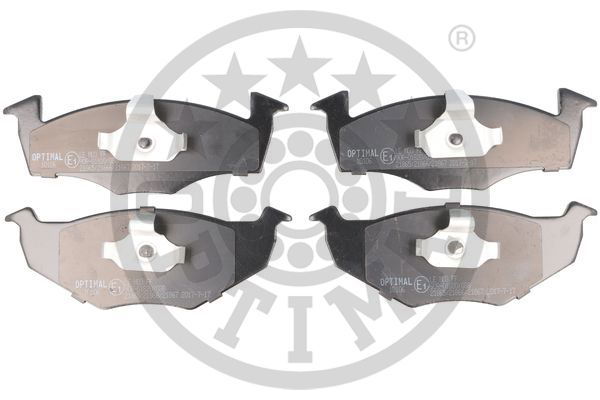 Bremsbelagsatz, Scheibenbremse Vorderachse Optimal BP-10106 von Optimal