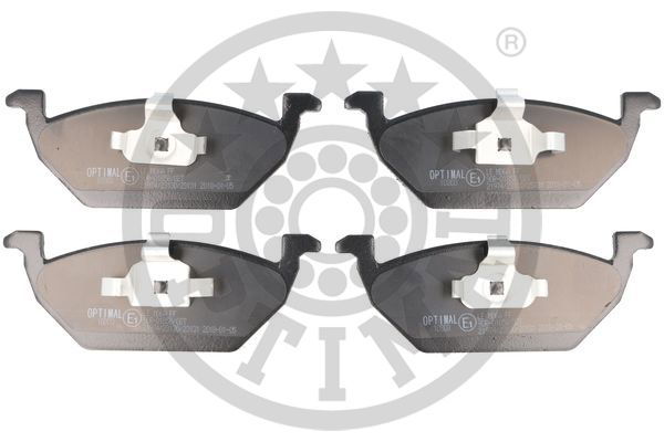 Bremsbelagsatz, Scheibenbremse Vorderachse Optimal BP-10303 von Optimal