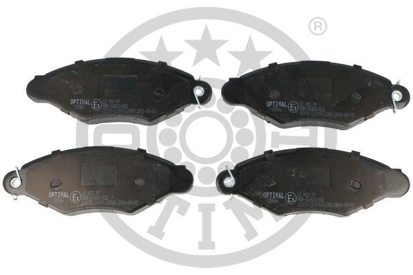 Bremsbelagsatz, Scheibenbremse Vorderachse Optimal BP-12066 Bremsbelagsatz, Scheibenbremse Vorderachse Optimal BP-12066 von Optimal
