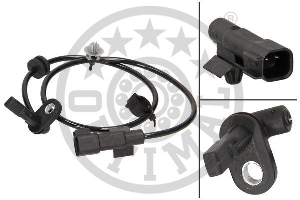Sensor, Raddrehzahl Hinterachse Optimal 06-S325 Sensor, Raddrehzahl Hinterachse Optimal 06-S325 von Optimal