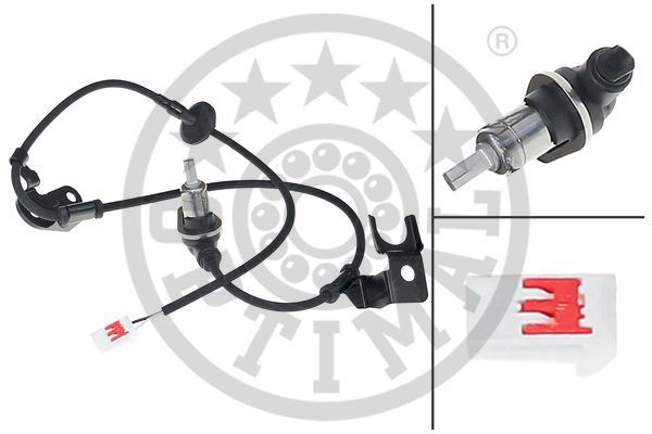 Sensor, Raddrehzahl Hinterachse links Optimal 06-S225 von Optimal