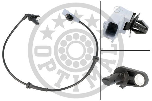 Sensor, Raddrehzahl Hinterachse links Optimal 06-S691 von Optimal