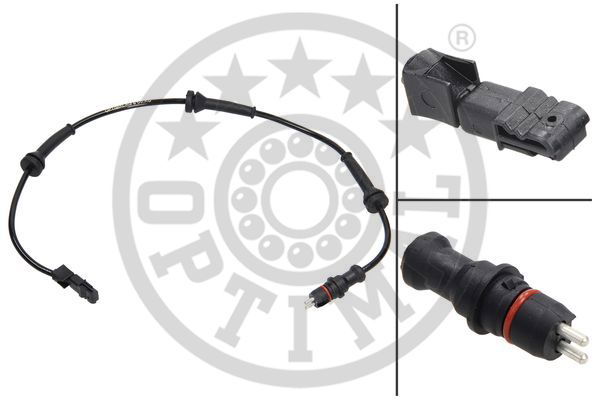 Sensor, Raddrehzahl Vorderachse Optimal 06-S132 von Optimal