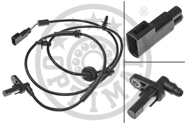 Sensor, Raddrehzahl Vorderachse Optimal 06-S174 Sensor, Raddrehzahl Vorderachse Optimal 06-S174 von Optimal