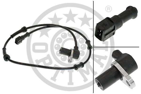 Sensor, Raddrehzahl Vorderachse Optimal 06-S181 von Optimal