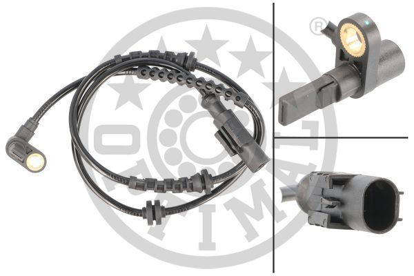 Sensor, Raddrehzahl Vorderachse Optimal 06-S276 Sensor, Raddrehzahl Vorderachse Optimal 06-S276 von Optimal
