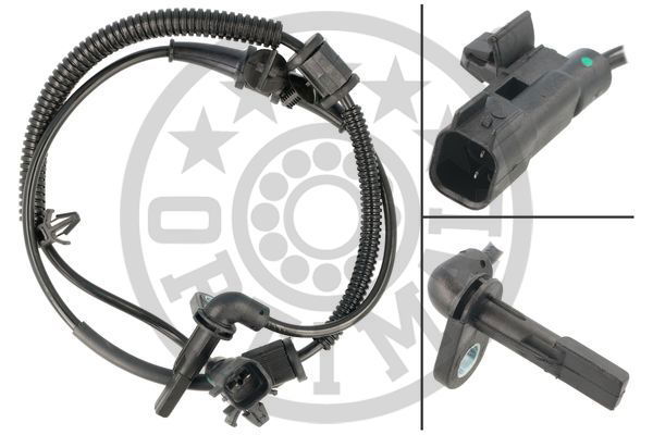 Sensor, Raddrehzahl Vorderachse Optimal 06-S326 von Optimal