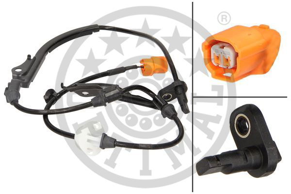 Sensor, Raddrehzahl Vorderachse rechts Optimal 06-S342 von Optimal