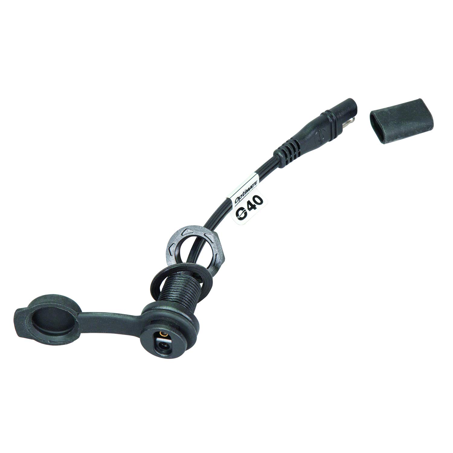 OptiMate Cable O-40s Witterungsbeständige SAE-Buchse, Armatureneinbau OptiMate Cable O-40s Witterungsbeständige SAE-Buchse, Armatureneinbau von Tecmate