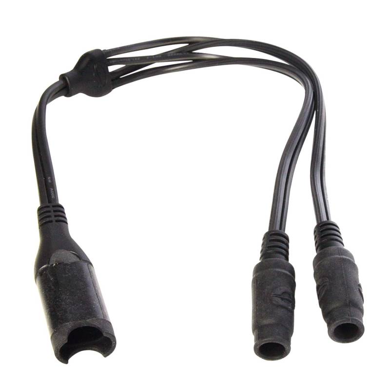 TecMate OptiMATE CABLE O-35, Y-Splitter, SAE IN auf 2 x DC Buchsen OUT von Tecmate
