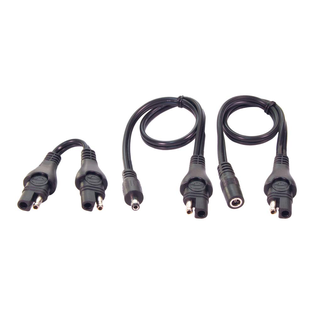 TecMate OptiMATE CABLE O-67, Adaptersatz, 3-teilig, SAE auf DC 2,5 mm von Tecmate