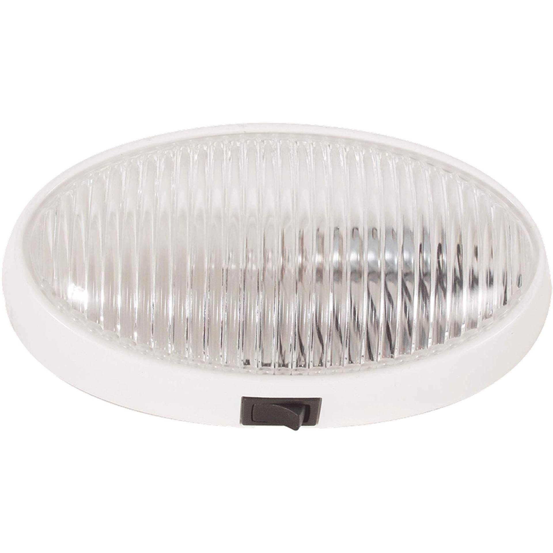 Optronics RVPL7CFS Verandaleuchte für Aufputz, oval, weißes Gehäuse Optronics RVPL7CFS Verandaleuchte für Aufputz, oval, weißes Gehäuse von Optronics