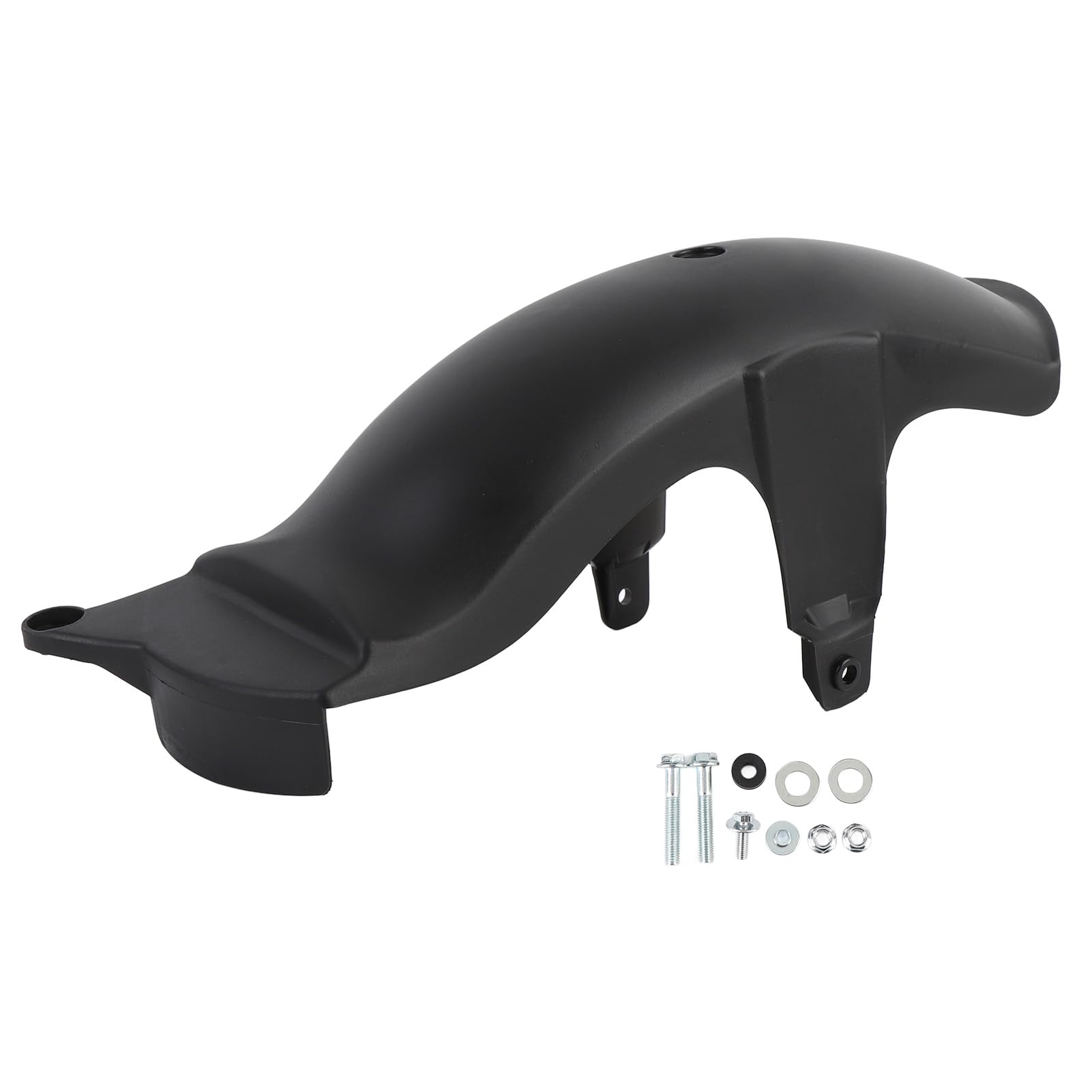 Motorrad-Heckkotflügel, Motorrad-Radreifen-Schmutzfänger, Spritzschutz, Kotflügelabdeckung, Kotflügel-Radabdeckung Ersatz für Nmax155 Nvx155 (Black) von Oreilet