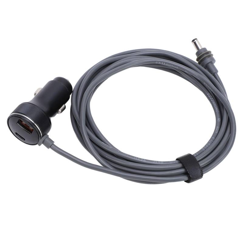 für Mini DC Autoladegerät Netzkabel, Satelliten Zigarettenanzünder Stecker auf DC Anschlusskabel, DC auf Zigarettenanzünder Stromkabel für Mini Zubehör (2m) von Oreilet