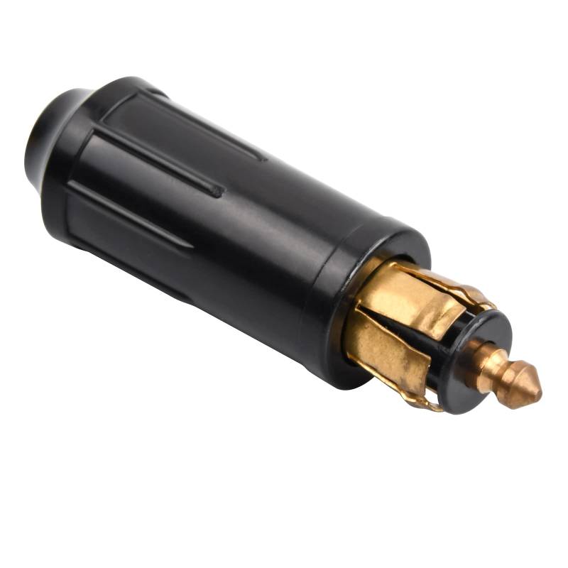 Orenge Zigarettenanzünder Stecker Europäischer Standard 12V Hella DIN Stecker reines Kupfer Adapter DIY Netzteil für Auto und Motorrad Zigarettenanzünder von Orenge