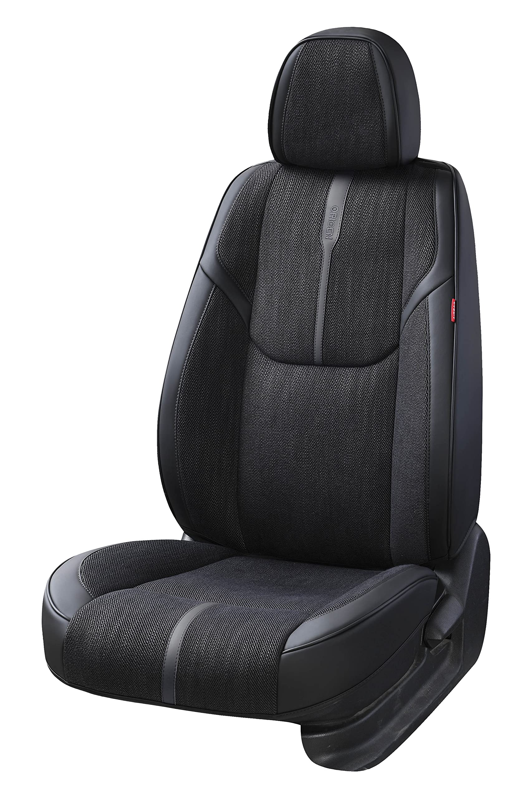 Origen Vordersitzbezug Modell R5 Schwarz und Grau mit 6 cm Schaumstoff. Kompatibel mit Seitenairbag. Hergestellt aus hochwertigen Materialien. Universell und ergonomisch. Origen Vordersitzbezug Modell R5 Schwarz und Grau mit 6 cm Schaumstoff. Kompatibel mit Seitenairbag. Hergestellt aus hochwertigen Materialien. Universell und ergonomisch. von Origen