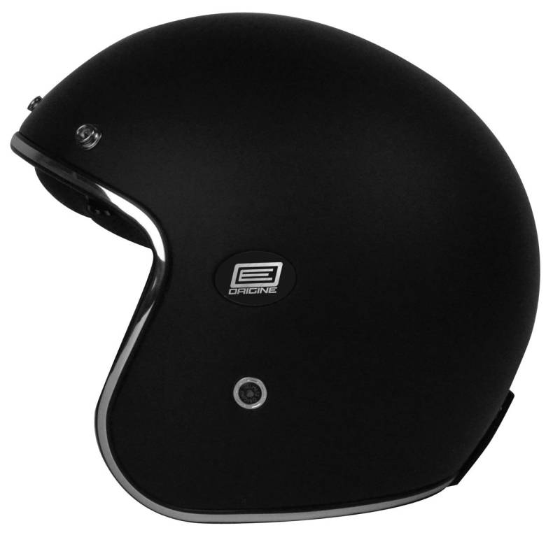 Herkunft Helmets 202587020100106 Sirio Solid Flat Helm Jet aus Carbonfaser, Schwarz, XL von ORIGINE