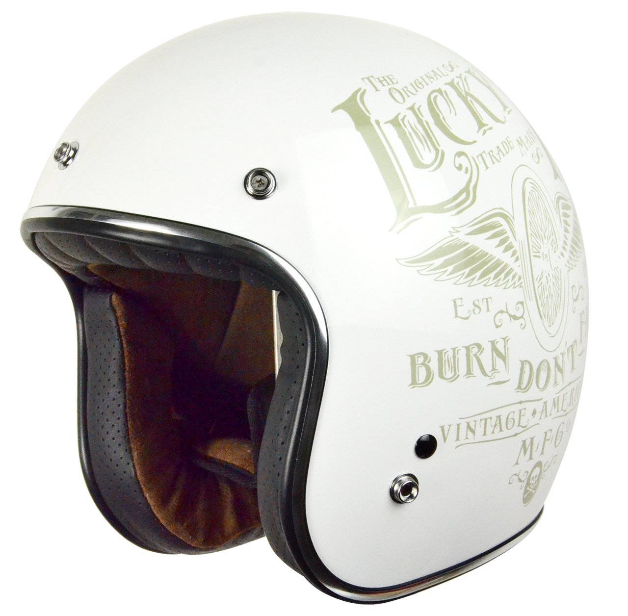 Herkunft Helmets Ursprungs Erste Flying Wheel Gloss White, Weiß, Größe XXL von ORIGINE