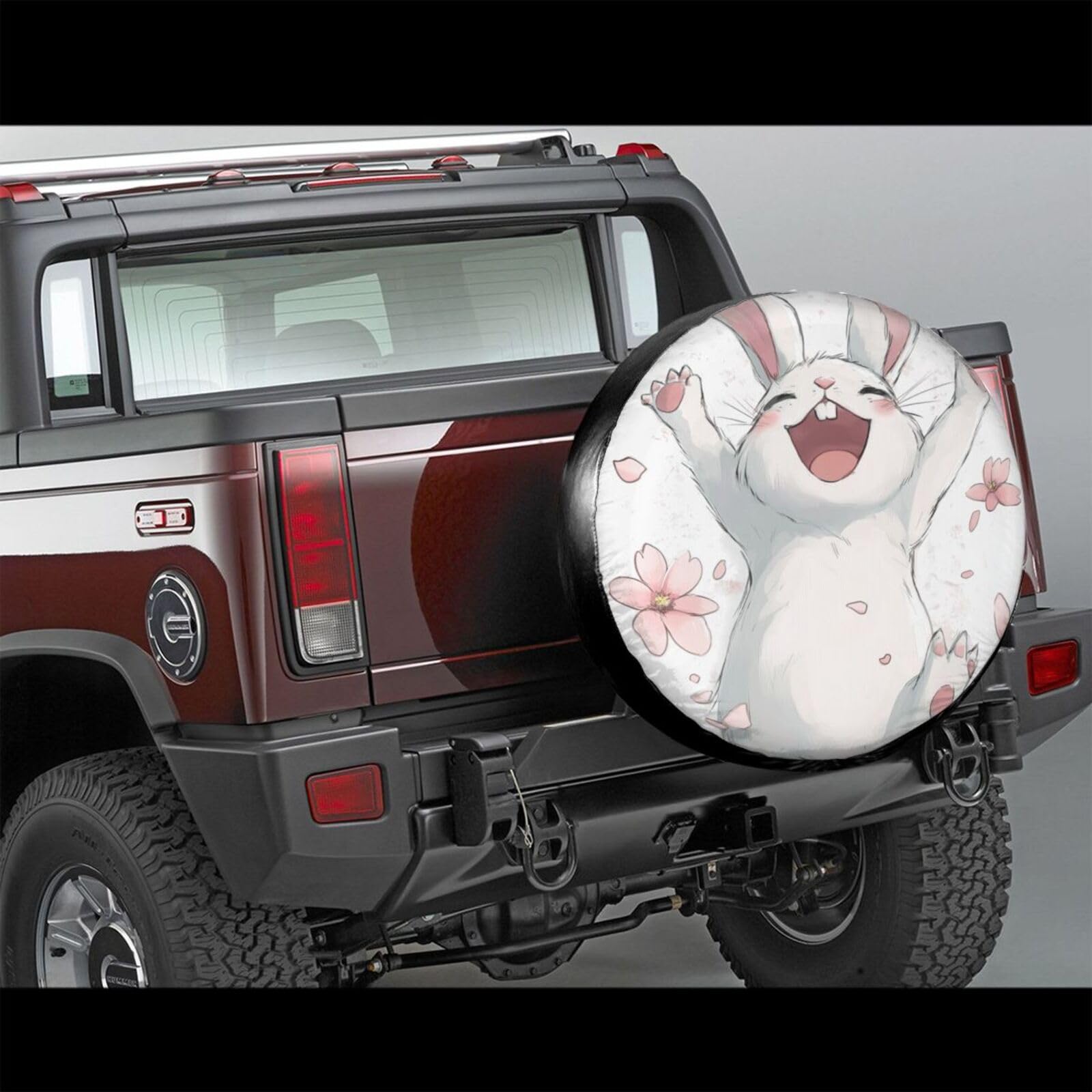 Happy Rabbit Ersatzreifenabdeckung, Radschutz, wasserdicht, staubdicht, universelle Passform für Jeep, Anhänger, Wohnmobil, SUV, Wohnmobil, Fahrzeug, 40,6 cm Happy Rabbit Ersatzreifenabdeckung, Radschutz, wasserdicht, staubdicht, universelle Passform für Jeep, Anhänger, Wohnmobil, SUV, Wohnmobil, Fahrzeug, 40,6 cm von Ortydoxa